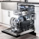 Autograph Edition 18" Compact 3rd Rack Top Control Dishwasher with Champagne Bronze Handle, 51dBa view 2