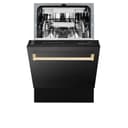 Autograph Edition 18" Compact 3rd Rack Top Control Dishwasher with Accent Handle, 51dBa view 4