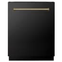 Autograph Edition 24" 3rd Rack Top Control Tall Tub Dishwasher with Champagne Bronze Handle, 51dBa view 1