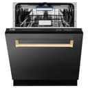Autograph Edition 24" 3rd Rack Top Control Tall Tub Dishwasher with Champagne Bronze Handle, 51dBa view 11
