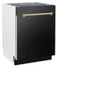 Autograph Edition 24" 3rd Rack Top Control Tall Tub Dishwasher with Champagne Bronze Handle, 51dBa view 5