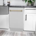Autograph Edition 18" Compact 3rd Rack Top Control Dishwasher with Champagne Bronze Handle, 51dBa view 2