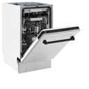 Autograph Edition 18” Compact 3rd Rack Top Control Dishwasher with Handle, 51dBa view 7