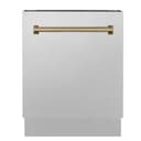 Autograph Edition 24" 3rd Rack Top Control Tall Tub Dishwasher with Champagne Bronze Handle, 51dBa view 7