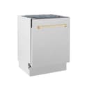Autograph Edition 24" 3rd Rack Top Control Tall Tub Dishwasher with Gold Handle, 51dBa view 5