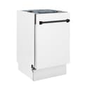 Autograph Edition 18" Compact 3rd Rack Top Control Dishwasher with Matte Black Handle, 51dBa view 7