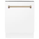 Autograph Edition 24" 3rd Rack Top Control Tall Tub Dishwasher with Champagne Bronze Handle, 51dBa view 8