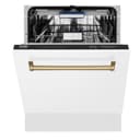 Autograph Edition 24" 3rd Rack Top Control Tall Tub Dishwasher with Champagne Bronze Handle, 51dBa view 4