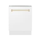 Autograph Edition 24" 3rd Rack Top Control Tall Tub Dishwasher with Gold Handle, 51dBa view 11