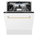 Autograph Edition 24" 3rd Rack Top Control Tall Tub Dishwasher with Gold Handle, 51dBa view 13
