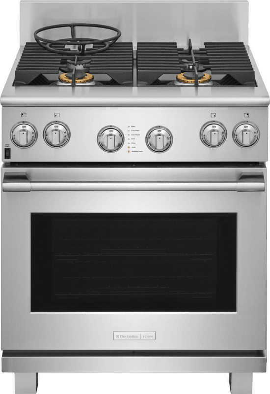 30" Dual-Fuel Freestanding Range