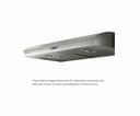 Undercabinet Range Hoods BELLAGIO 30" view 3