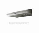 Undercabinet Range Hoods BELLAGIO 36" SS view 3