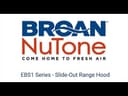 Elite 30-inch Slide-out Range Hood, 400 Max Blower CFM view 1