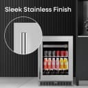 Cellara By 24 In., 7 Bottle And 115 Can Single Zone Wine And Beverage Cooler view 12