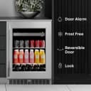 Cellara By 24 In., 7 Bottle And 115 Can Single Zone Wine And Beverage Cooler view 16