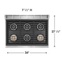 36" Gas Rangetop view 1