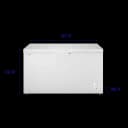 Element 14.7 cu. ft. Chest Freezer - White (ECF15MDCW) view 3