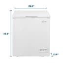 5.0 Cu. Ft. Chest Freezer view 7