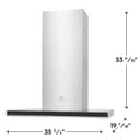 36" Wall-Mount T Shape Hood view 1