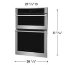30" Wall Oven and Microwave Combination view 1