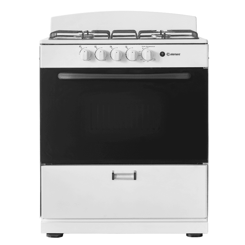 Element 4.0 Cu. Ft. 30” 4-Burner Gas Range - White (EEGR3A4MCCW)