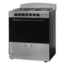 Element 4.0 Cu. Ft. 30” 6-Burner Gas Range - Stainless Steel (EEGR3A6MCCS) view 2
