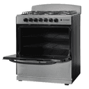 Element 4.0 Cu. Ft. 30” 6-Burner Gas Range - Stainless Steel (EEGR3A6MCCS) view 3