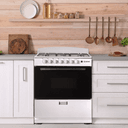 Element 4.0 Cu. Ft. 30” 6-Burner Gas Range - White (EEGR3A6MCCW) view 9