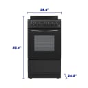 1.9 Cu. Ft. 20” Electric Range view 10