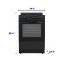 Element 2.4 Cu. Ft. 24” Electric Range - Black (EER244MSCB) view 10
