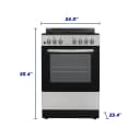 2.4 Cu. Ft. 24” Electric Range view 10