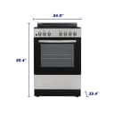 Element 2.4 Cu. Ft. 24” Electric Range - Stainless Steel (EER244MSCS) view 10