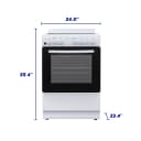 2.4 Cu. Ft. 24” Electric Range view 10