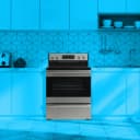 30'' 4 Heating Elements 5.2 cu. ft. Electric Range view 8