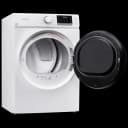 Element 8.0 cu. ft. Front Load Gas Dryer - White, ENERGY STAR (EFD8027GBW) view 3