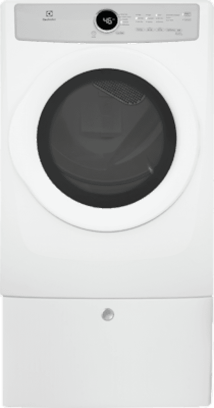 Front Load Electric Dryer with 5 cycles - 8.0 Cu. Ft.