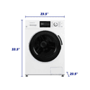 Element 24-inch 2.7 cu. ft. Compact Front Load Washer – White, ENERGY STAR (EFL2724BW) view 5