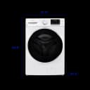 Element 4.5 cu. ft. Front Load Washer – White (EFL4527BW) view 5