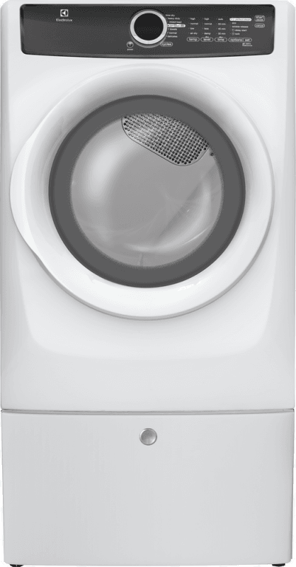 Front Load Perfect Steam Electric Dryer with 7 cycles - 8.0 Cu. Ft.