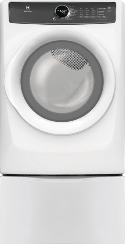 Front Load Perfect Steam Electric Dryer with 7 cycles - 8.0 Cu. Ft.