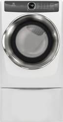 Front Load Perfect Steam Electric Dryer with LuxCare Dry and Instant Refresh - 8.0 Cu. Ft. view 2