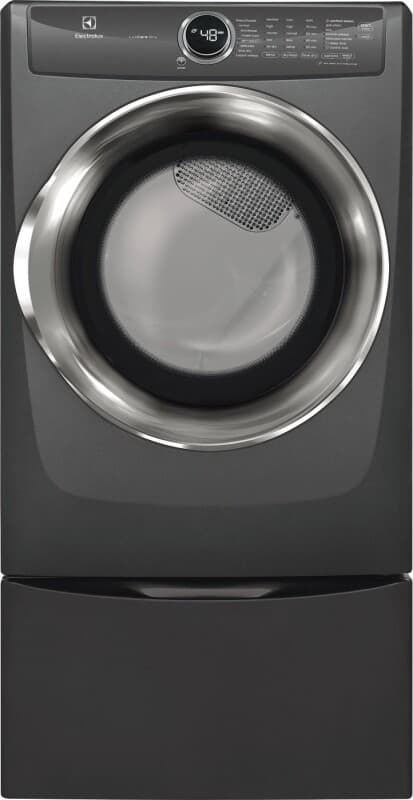 Front Load Perfect Steam Electric Dryer with LuxCare Dry and Instant Refresh - 8.0 Cu. Ft.