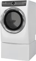 Front Load Perfect Steam Gas Dryer with LuxCare Dry and Instant Refresh - 8.0 Cu. Ft. view 9