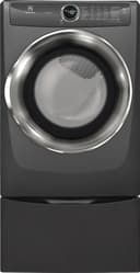 Front Load Perfect Steam Gas Dryer with LuxCare Dry and Instant Refresh - 8.0 Cu. Ft. view 3