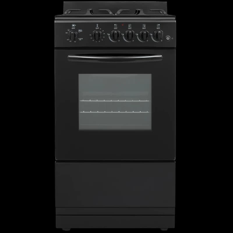 1.9 Cu. Ft. 20” Gas Range