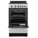 Element 1.9 Cu. Ft. 20” Gas Range - Stainless Steel (EGR204MCCS) view 4