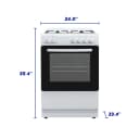 2.4 Cu. Ft. 24” Gas Range view 10