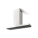Island Range Hoods HAIKU 48" KRION view 1