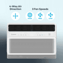 8,000 Btu, 115v Inverter Window Air Conditioner view 9